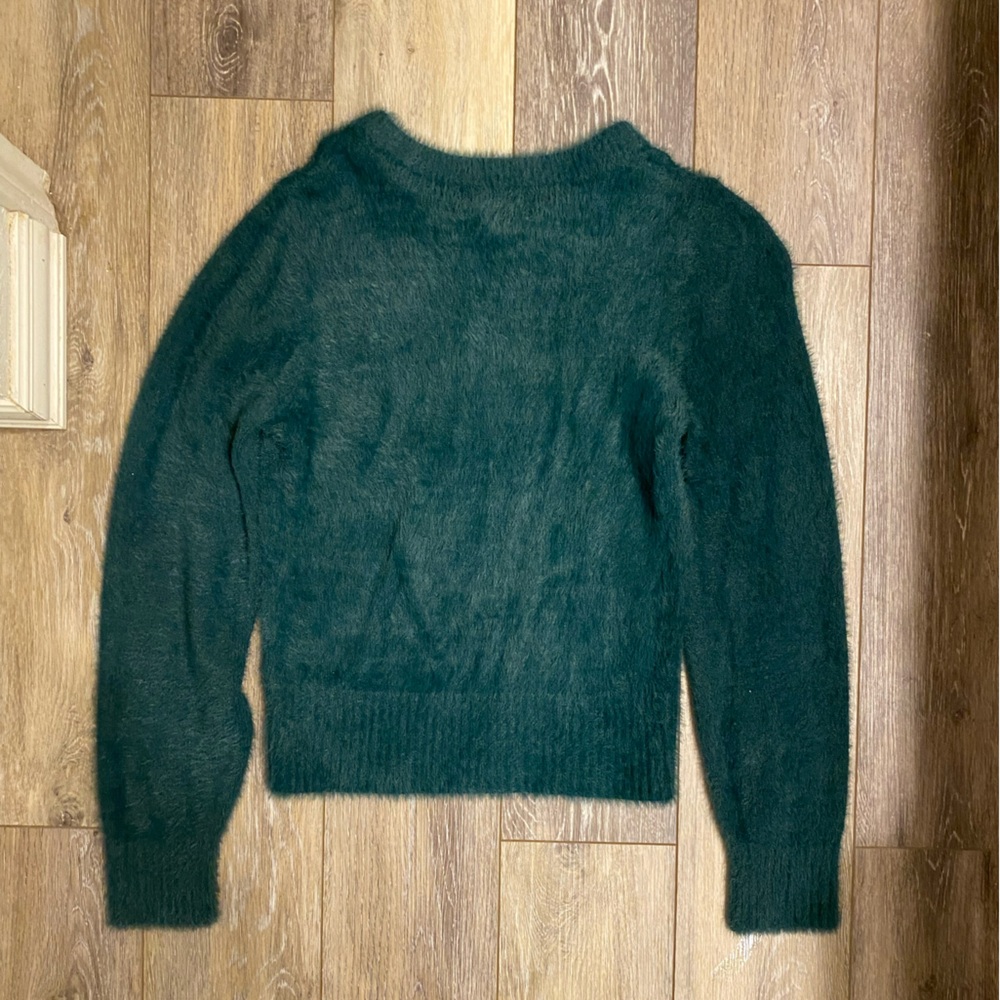 NWT Old Navy Eyelash Sweater Emerald Small